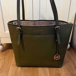 Michael Kors Forest Green Tote